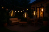 Modern Outdoor Festoon Lights with remote control